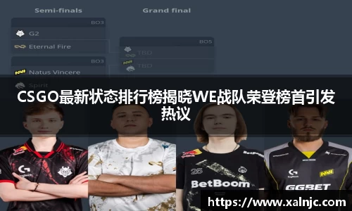 CSGO最新状态排行榜揭晓WE战队荣登榜首引发热议